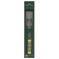 Грифели для цанговых карандашей Faber-Castell "TK 9071", 10шт., 2,0мм, B