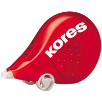 Корректирующая лента Kores "Scooter", 4,2мм*8м, красный, блистер, европодвес