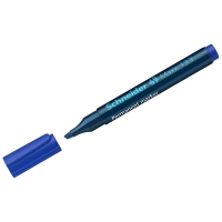 Маркер перманентный Schneider "Maxx 133" синий, скошенный, 4мм