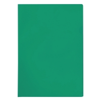 Папка-уголок OfficeSpace, А4, 100мкм, прозрачная зеленая