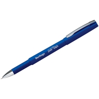 Ручка гелевая Berlingo "Silk touch" синяя, 0,5мм, грип