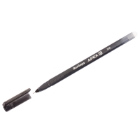 Ручка гелевая стираемая Berlingo "Apex E" черная, 0,5мм, трехгранная