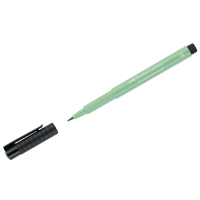Ручка капиллярная Faber-Castell "Pitt Artist Pen Brush" цвет 162 светло-бирюзовая, пишущий узел "кисть"