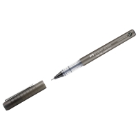 Ручка-роллер Faber-Castell "Free Ink Needle" черная, 0,7мм, одноразовая