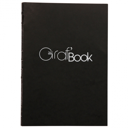 Скетчбук 100л. А4 на сшивке Clairefontaine "Graf'Book 360°", 100г/м2